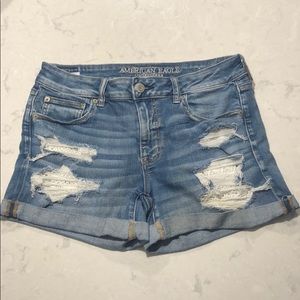 American eagle outfitters jean shorts